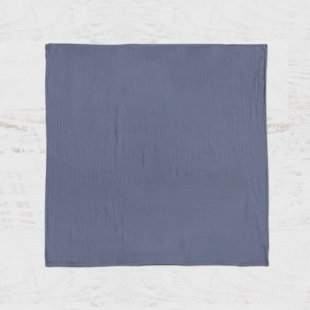 Organic Cotton Muslin Swaddle Blankets - Night - The Baby Blanket Store LLC