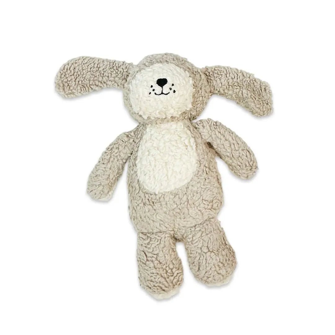 Rocky Lil Dog SHERPA Knit Soft Toy - Organic - The Baby Blanket Store LLC