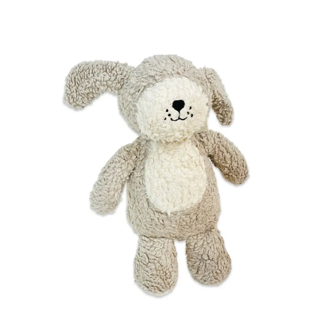 Rocky Lil Dog SHERPA Knit Soft Toy - Organic - The Baby Blanket Store LLC