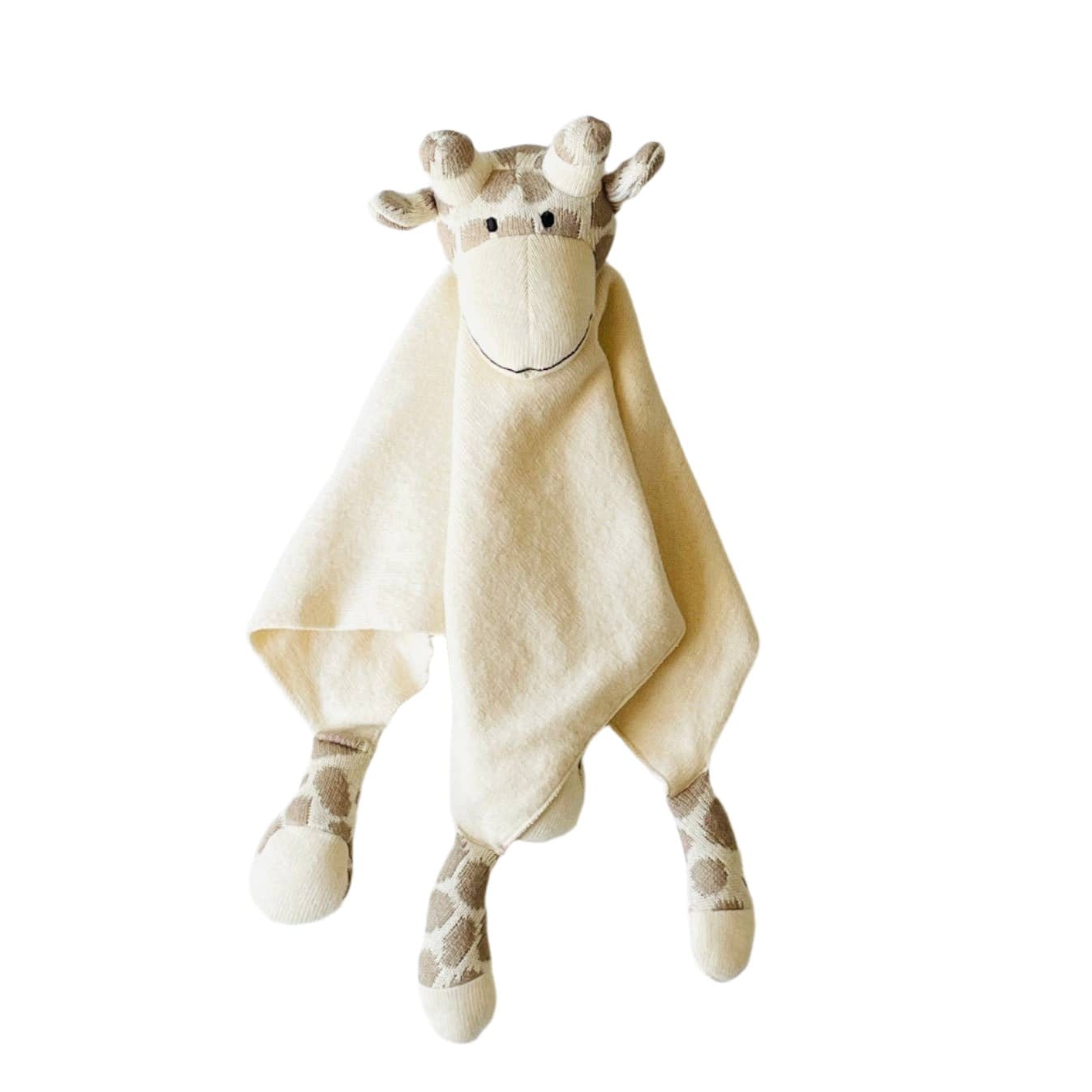 The Baby Blanket Store Security Blankets Giraffe | Organic Cotton Baby Lovey Security Blanket