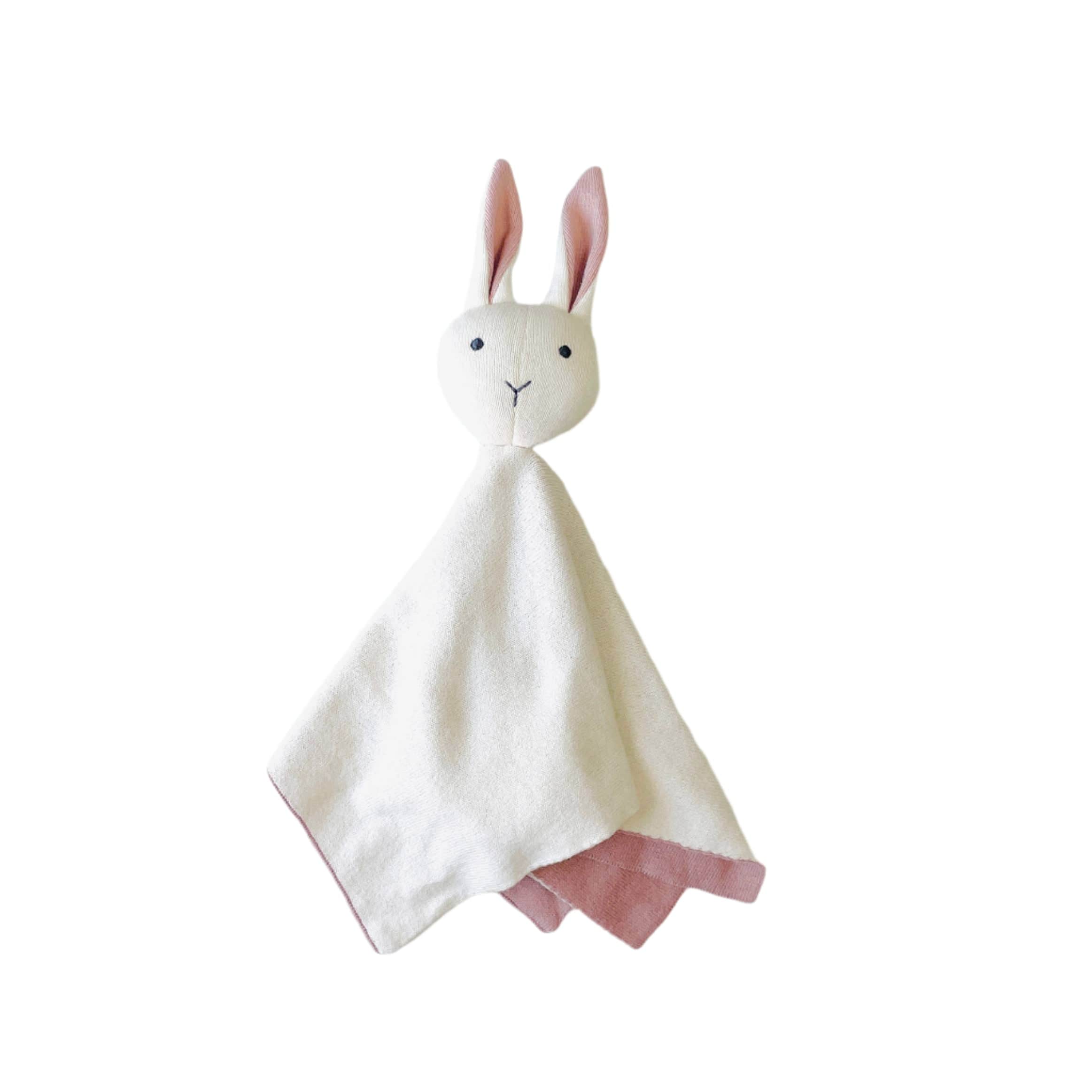 The Baby Blanket Store Security Blankets Bunny | Organic Cotton Baby Lovey Security Blanket