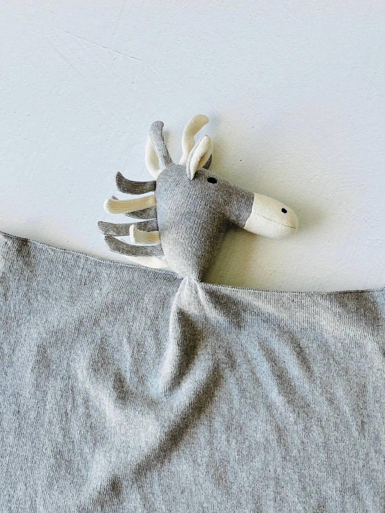 The Baby Blanket Store Security Blankets Horse | Organic Cotton Baby Lovey Security Blanket