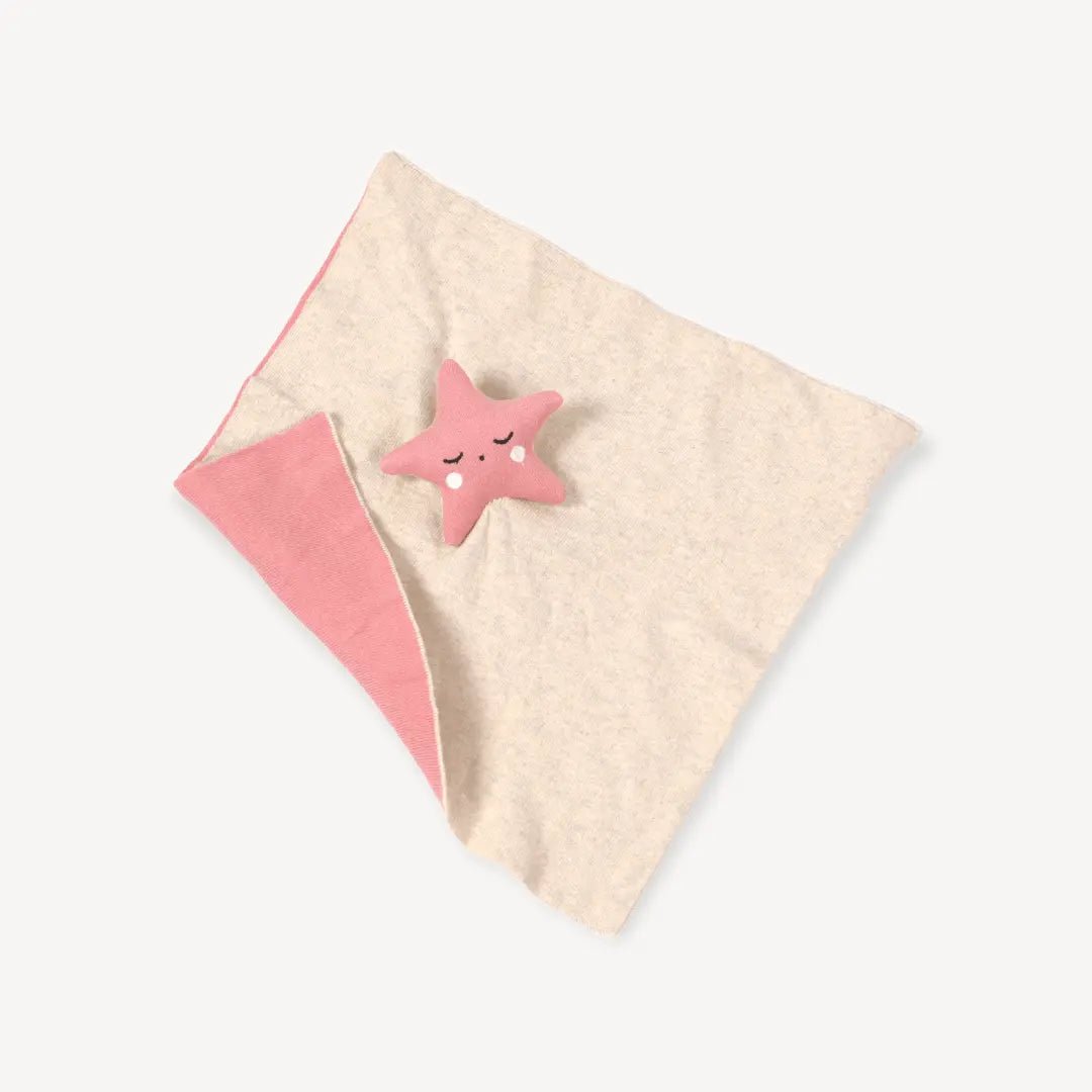 Stars Jacquard Knit - Baby Gift Set - Blanket & Lovey - The Baby Blanket Store LLC