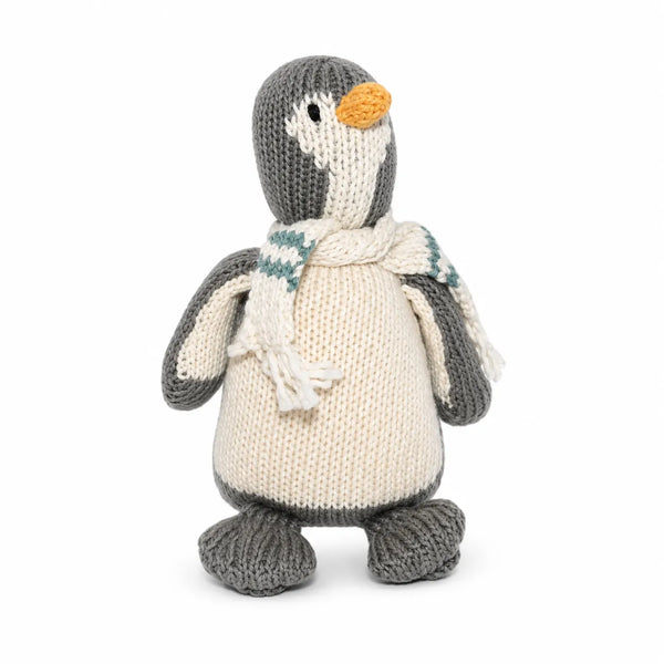Tux Penguin | Hand-Knit Organic Cotton