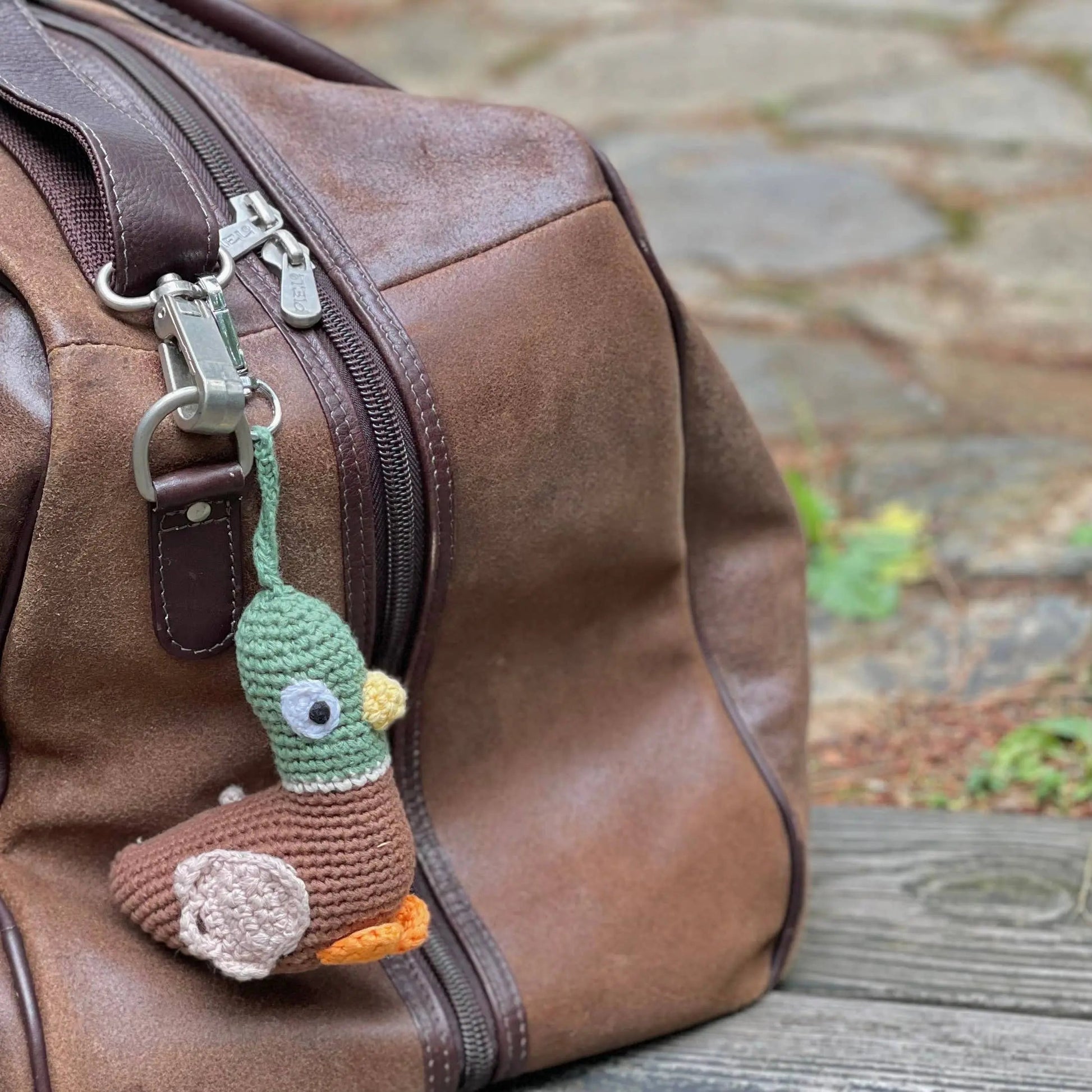 Bag Charm - Mallard Duck - The Baby Blanket Store - at The Baby Blanket Store. (, )