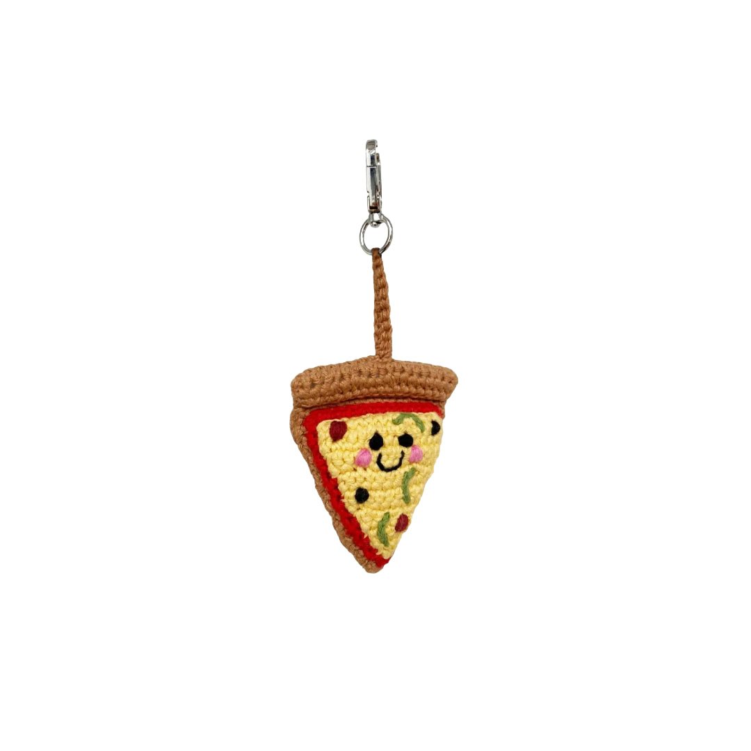 Bag Charm - Pizza Slice - The Baby Blanket Store - at The Baby Blanket Store. (, )