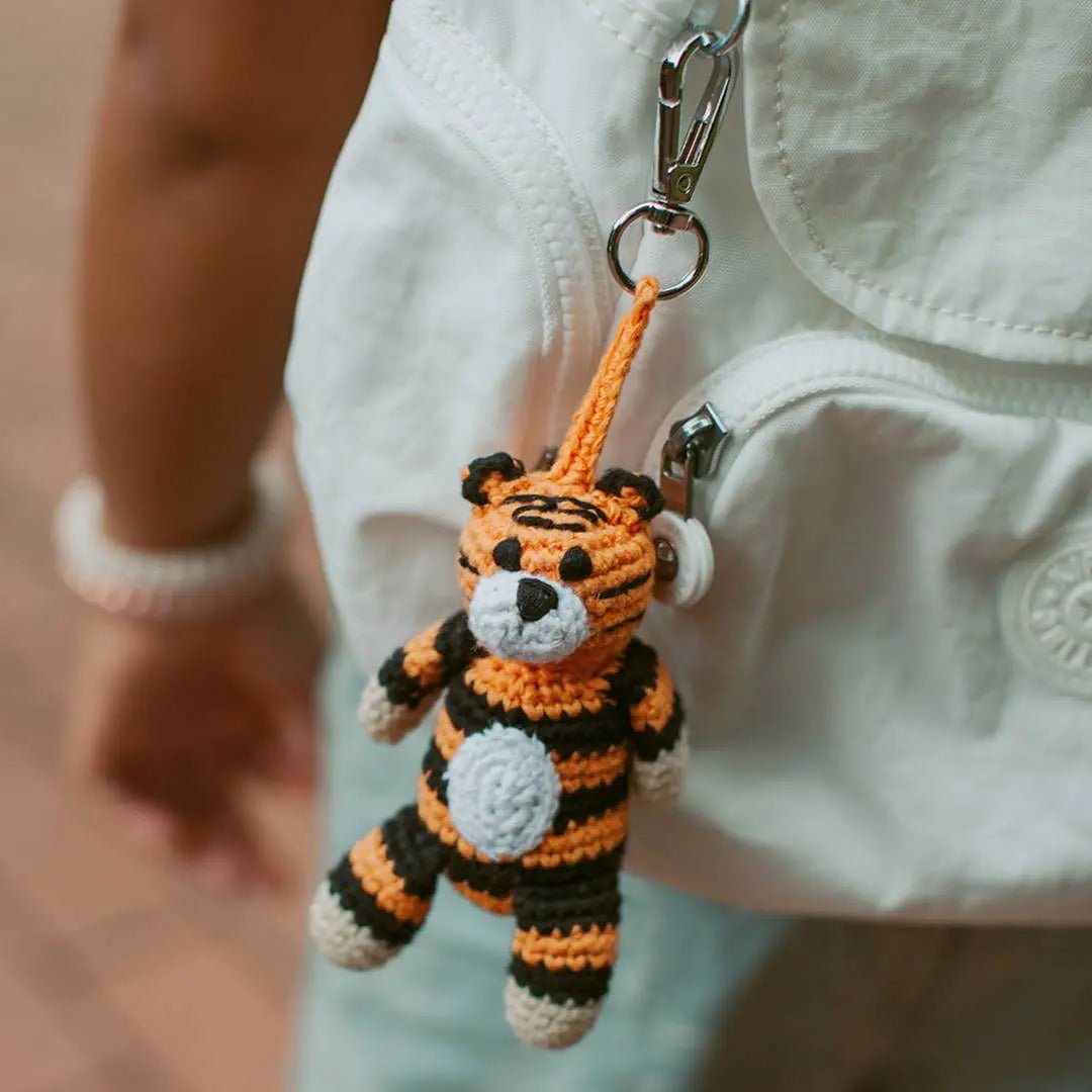 Bag Charm - Tiger - The Baby Blanket Store - at The Baby Blanket Store. (, )