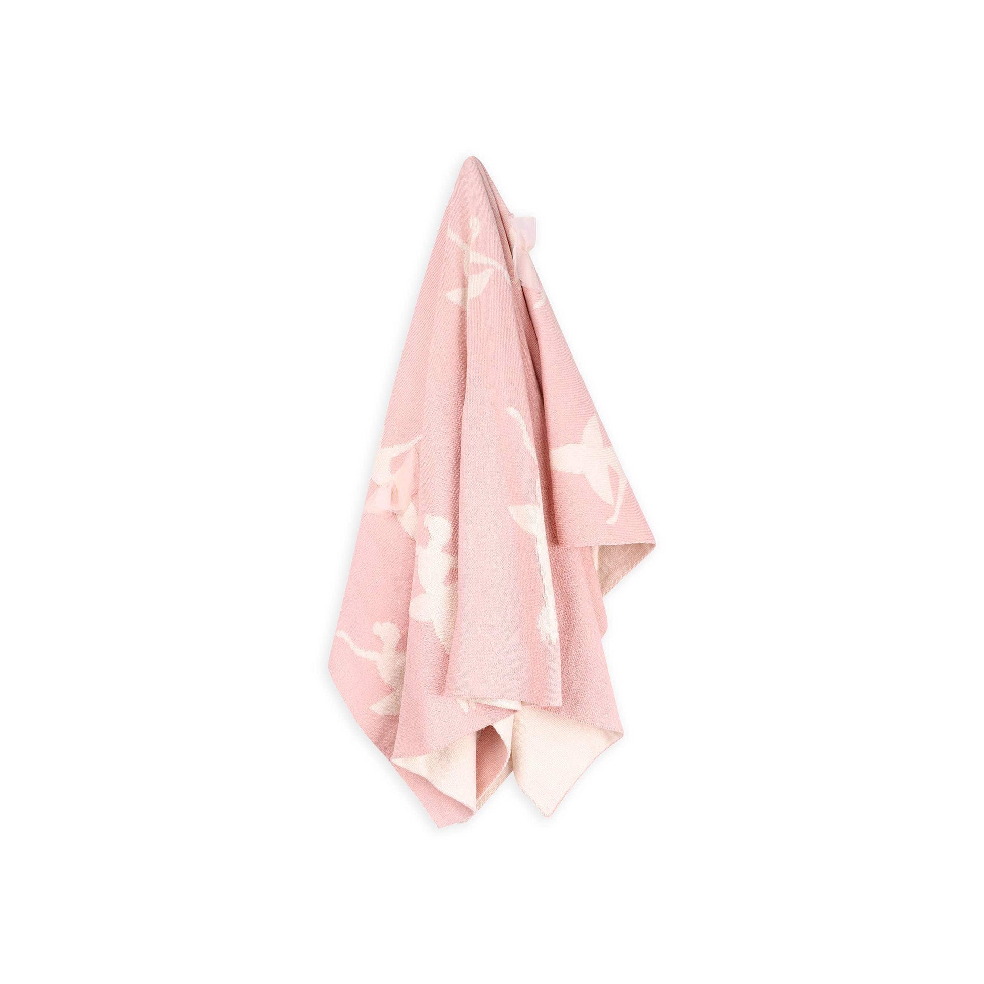 Viverano Organics Ballerina Tutu 3D - Jacquard Sweater Knit Baby Blankets