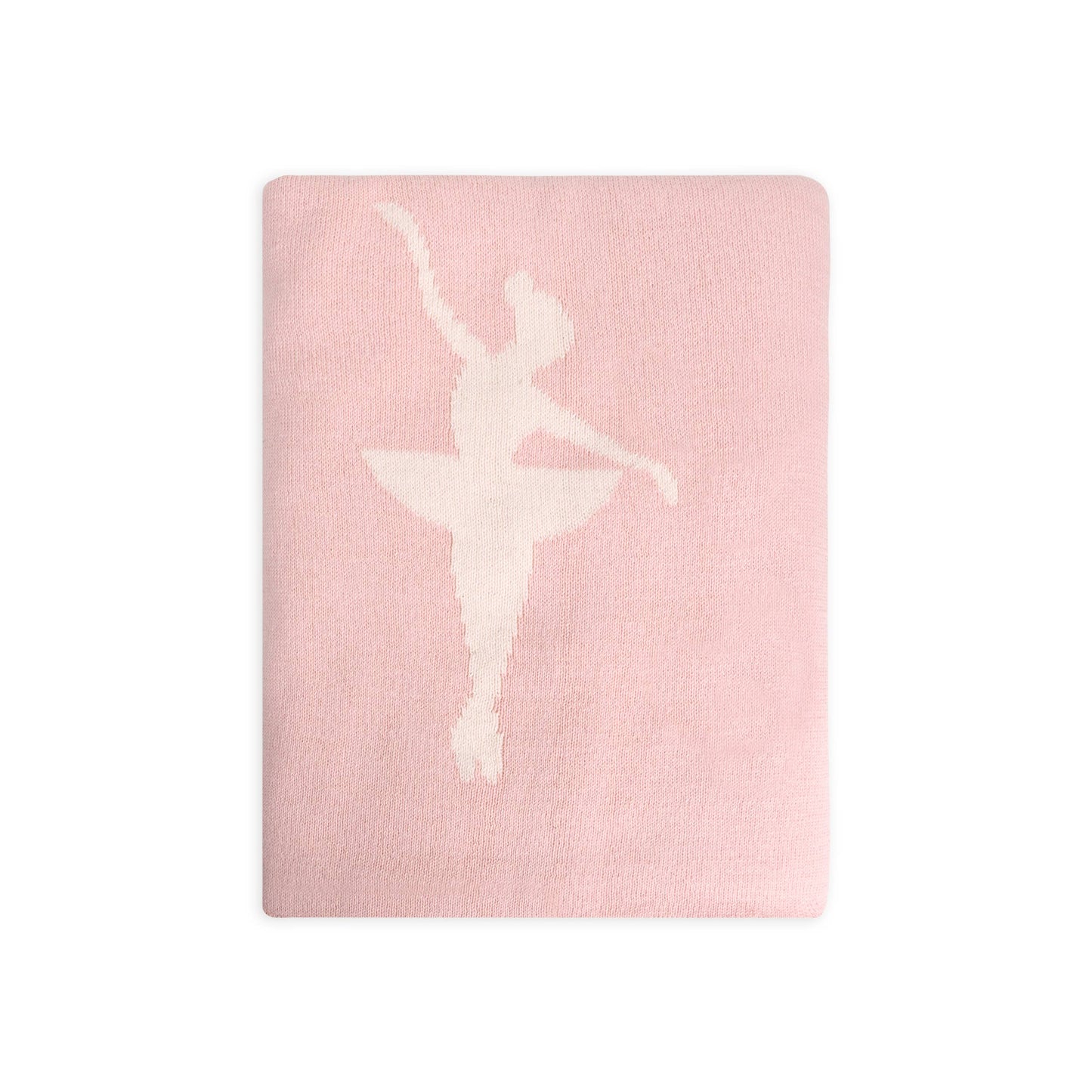 Viverano Organics Ballerina Tutu 3D - Jacquard Sweater Knit Baby Blankets