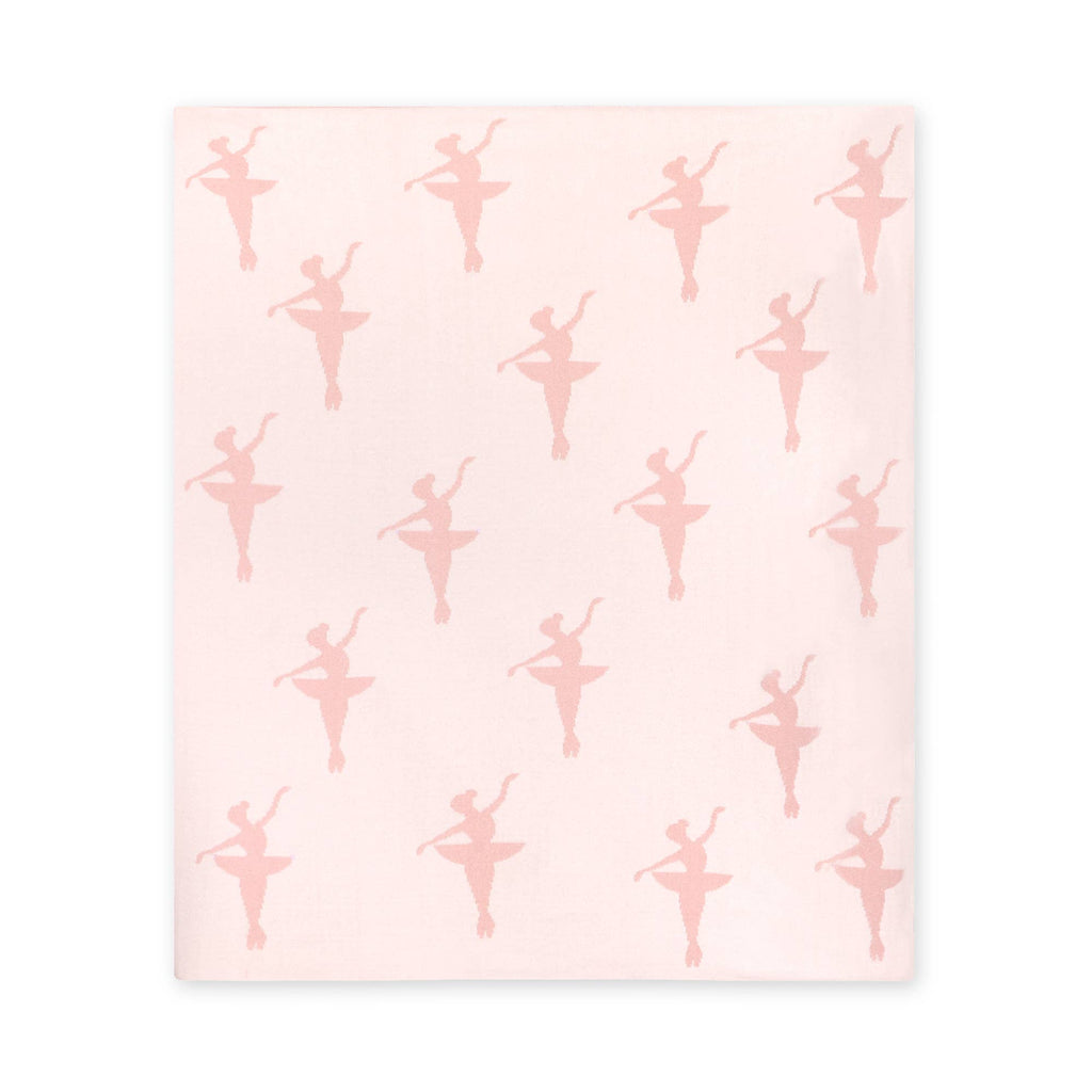 Viverano Organics Ballerina Tutu 3D - Jacquard Sweater Knit Baby Blankets