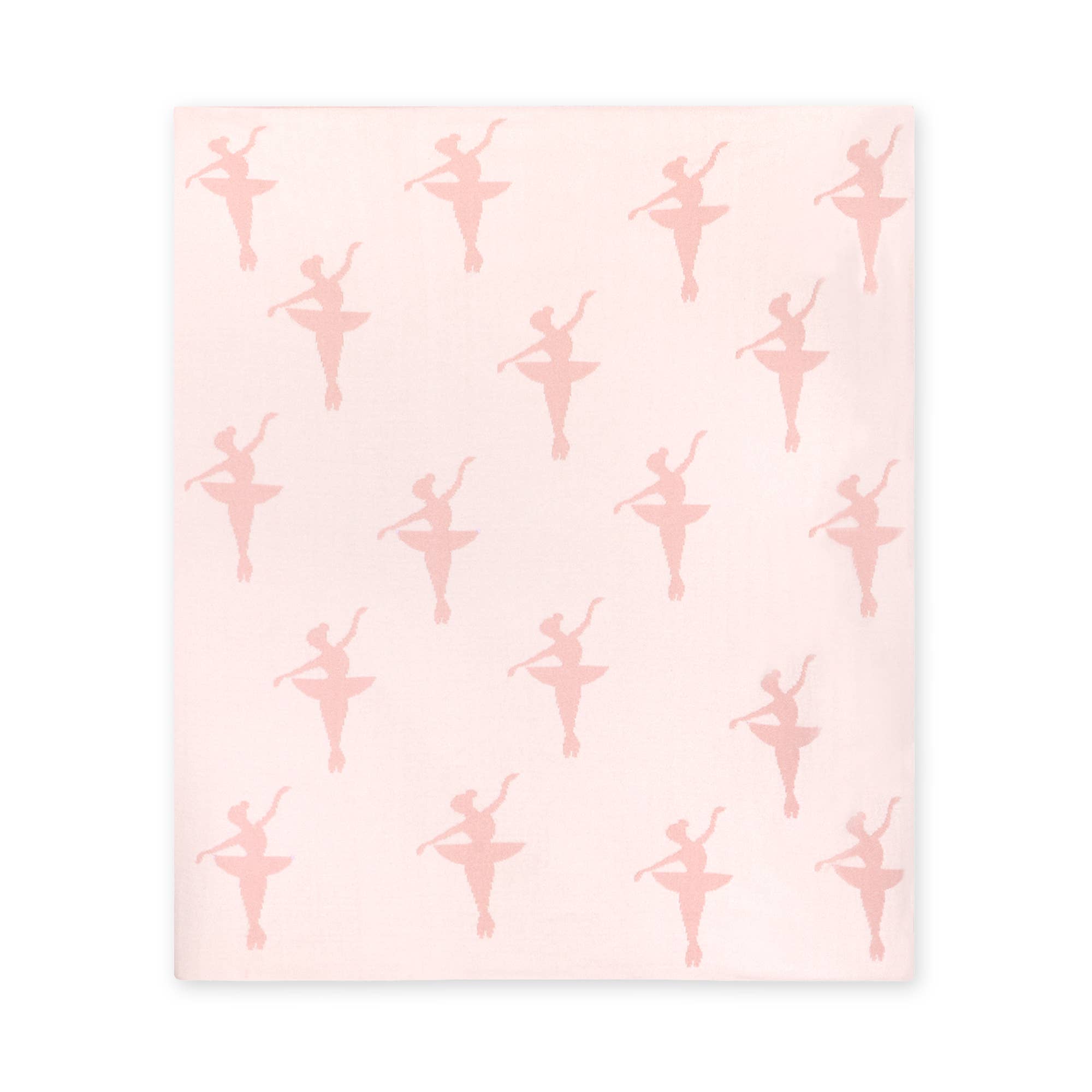 Viverano Organics Ballerina Tutu 3D - Jacquard Sweater Knit Baby Blankets
