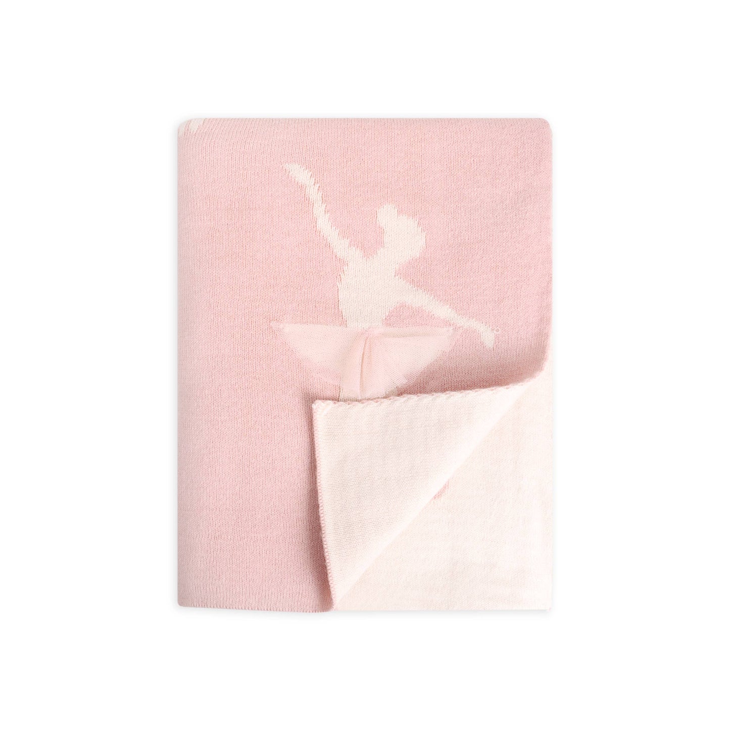 Viverano Organics Ballerina Tutu 3D - Jacquard Sweater Knit Baby Blankets