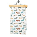 Viverano Organics ONE SIZE / WHITE Dog Reversible Baby Blanket (Organic Jersey)
