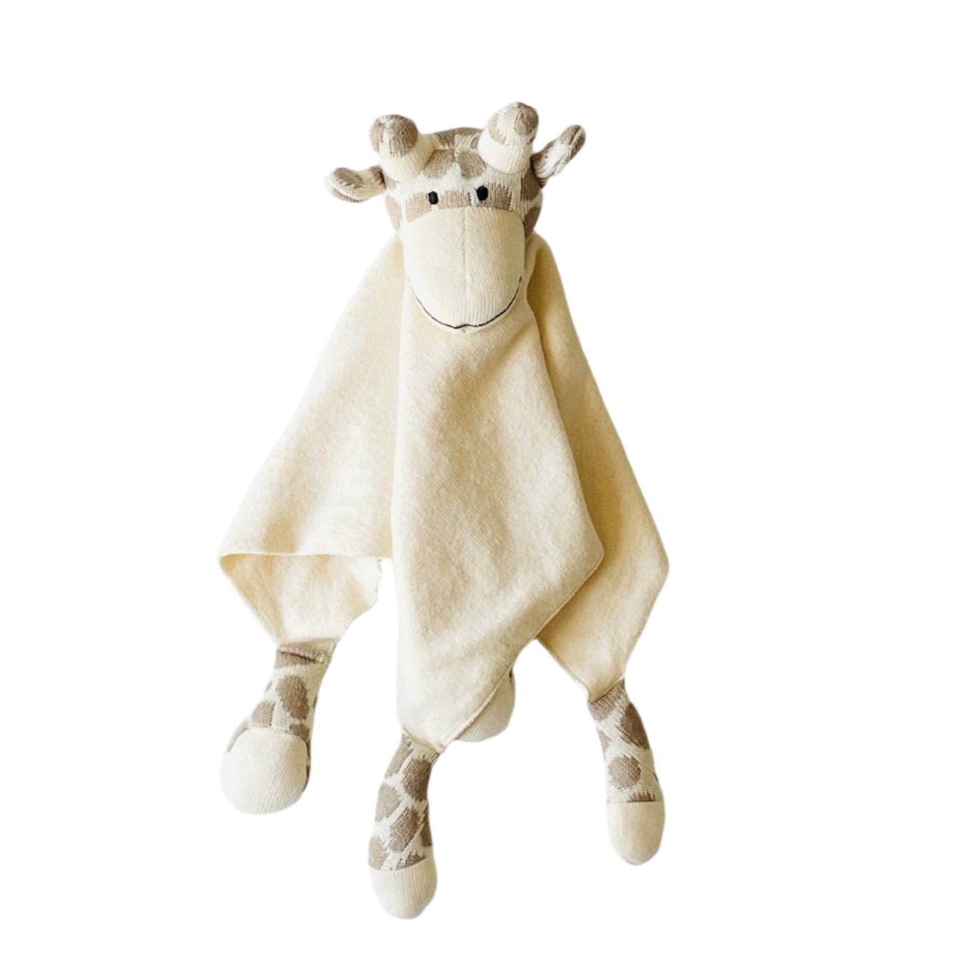 Giraffe - Organic Baby Lovey Security Blanket Cuddle Cloth - Security Blankets - The Baby Blanket Store - at The Baby Blanket Store. (, )