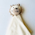 The Baby Blanket Store Security Blankets Natural Lion | Organic Cotton Baby Lovey Security Blanket