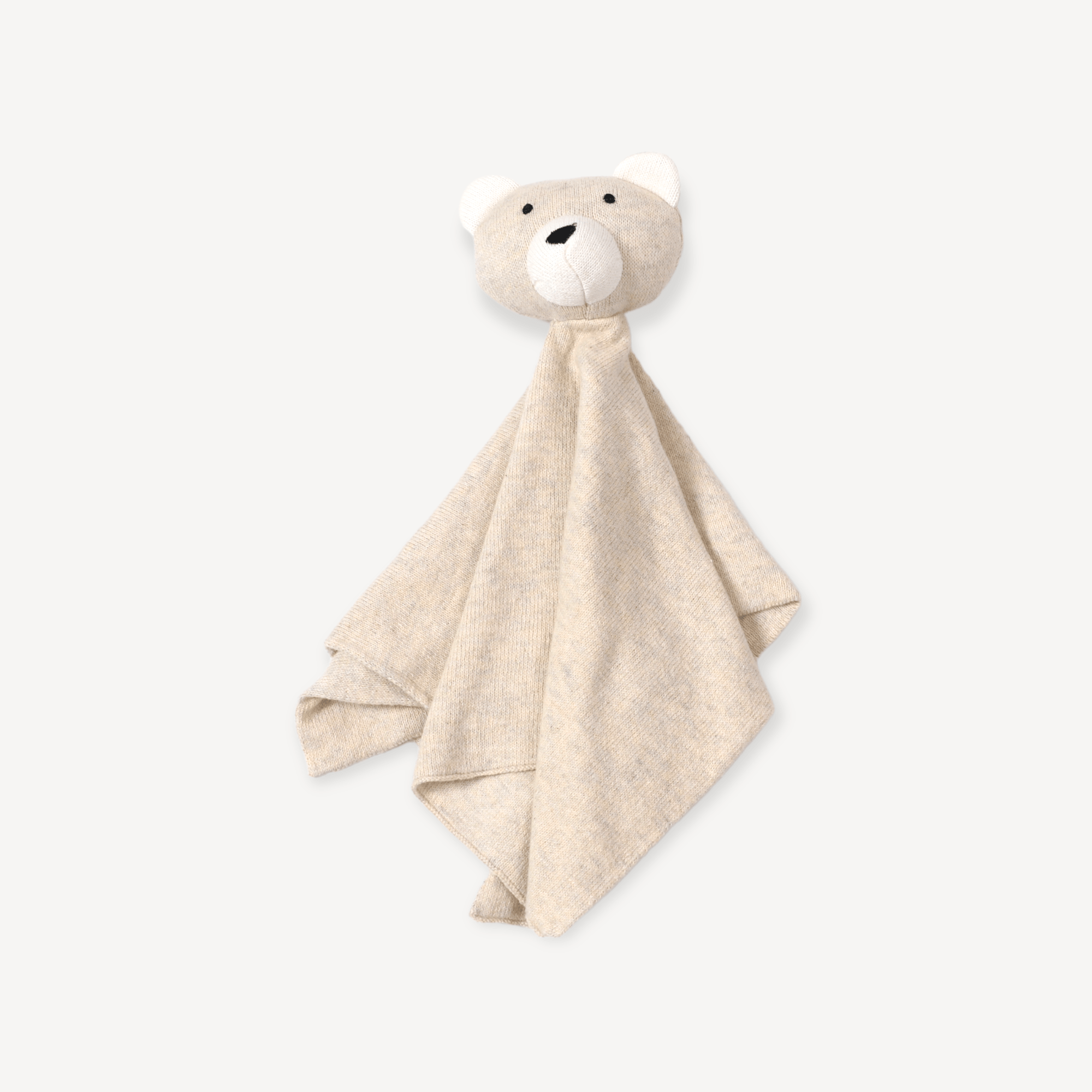 The Baby Blanket Store Security Blankets Natural Bear | Organic Cotton Baby Lovey Security Blanket