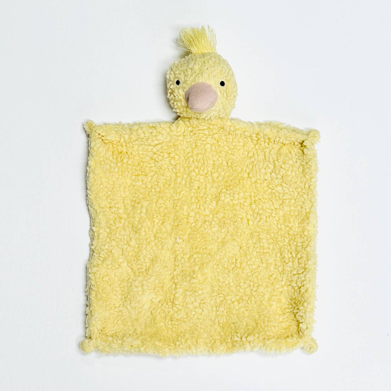 The Baby Blanket Store Security Blankets Duck / OS Lovey Security Blanket | Organic Cotton Sherpa | Choose One