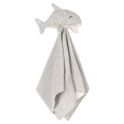 The Baby Blanket Store Security Blankets Grey Heather / One Size Whale | Organic Cotton Baby Lovey Security Blanket