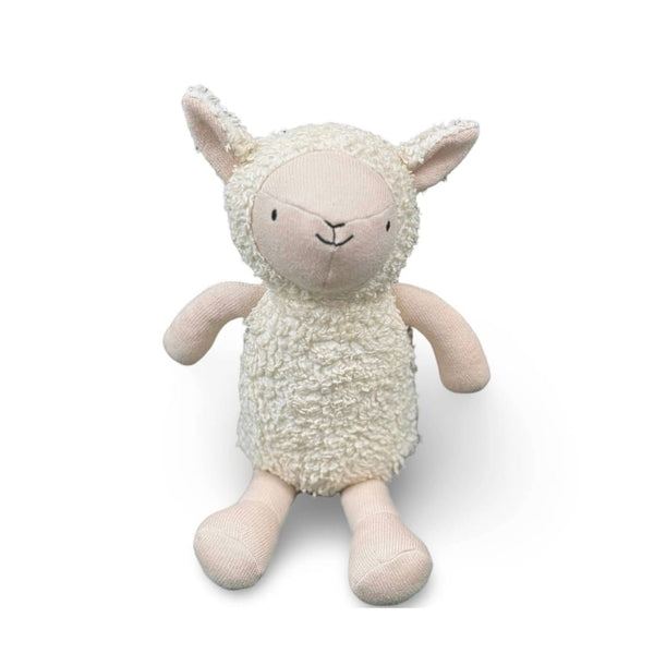 Luna Lamb | Organic Cotton Sherpa Knit Stuffed Animal
