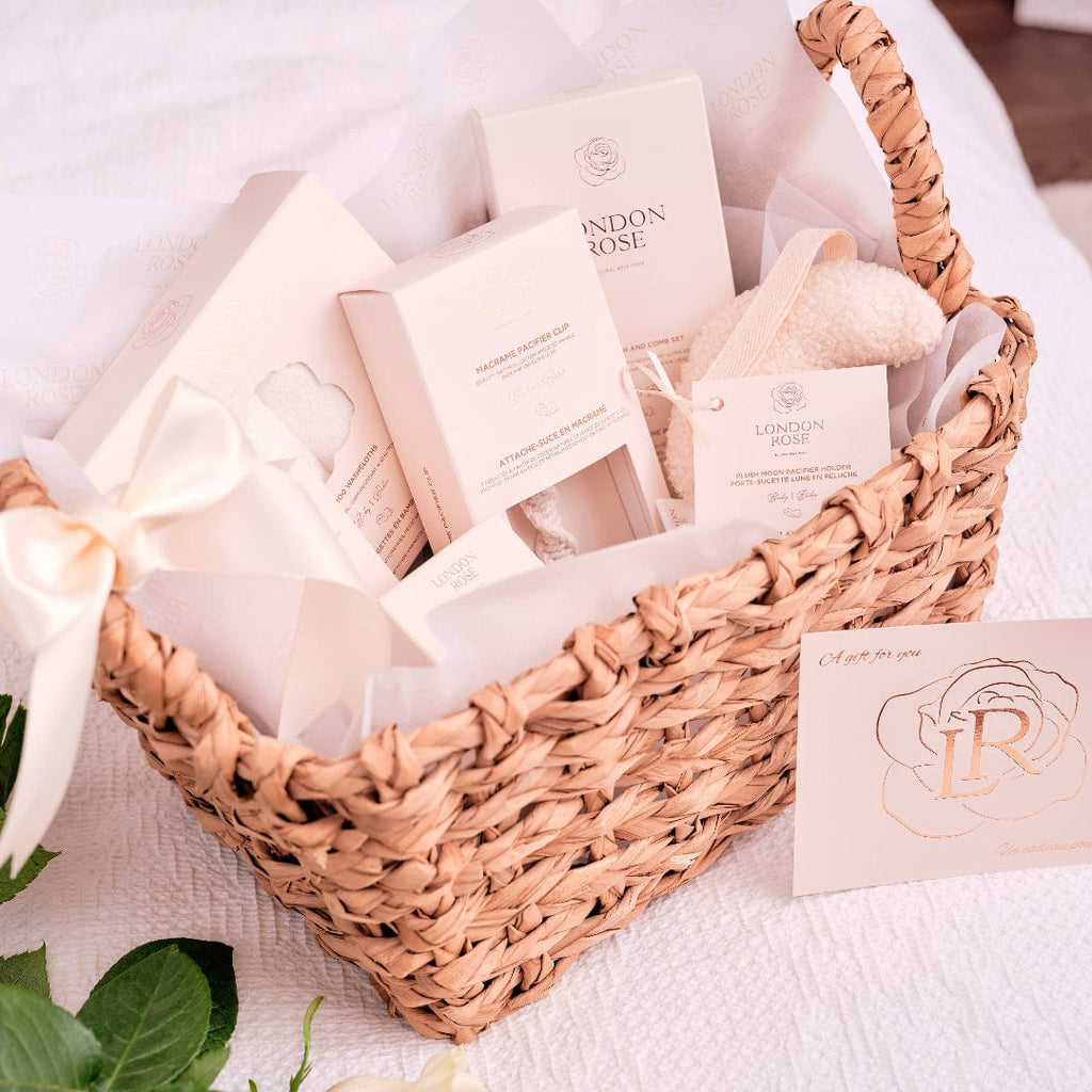 The Baby Blanket Store Pacifier Clip Macrame Pacifier Clip