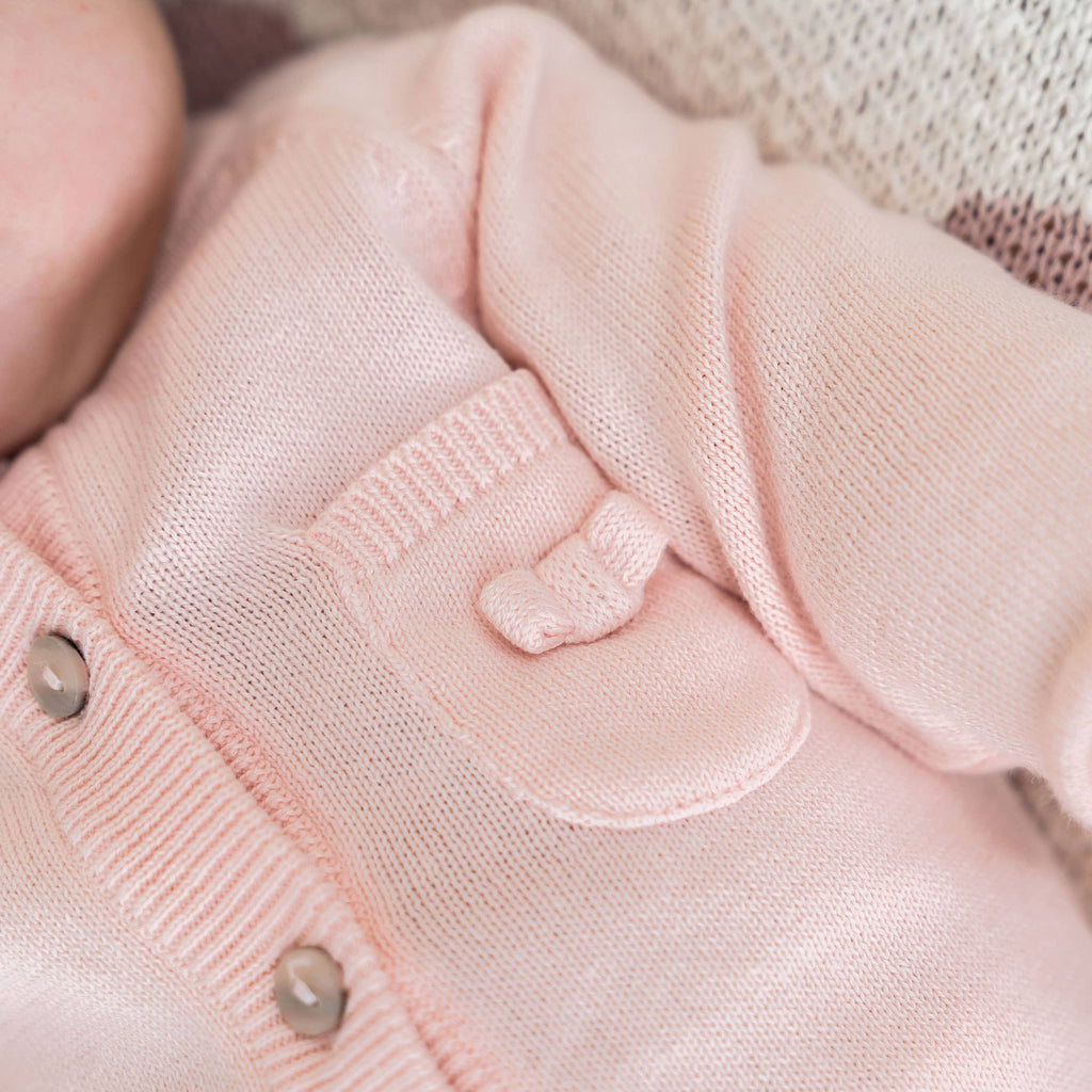 Viverano Organics Milan Knit Baby Pocket Jumpsuit (Organic Cotton)