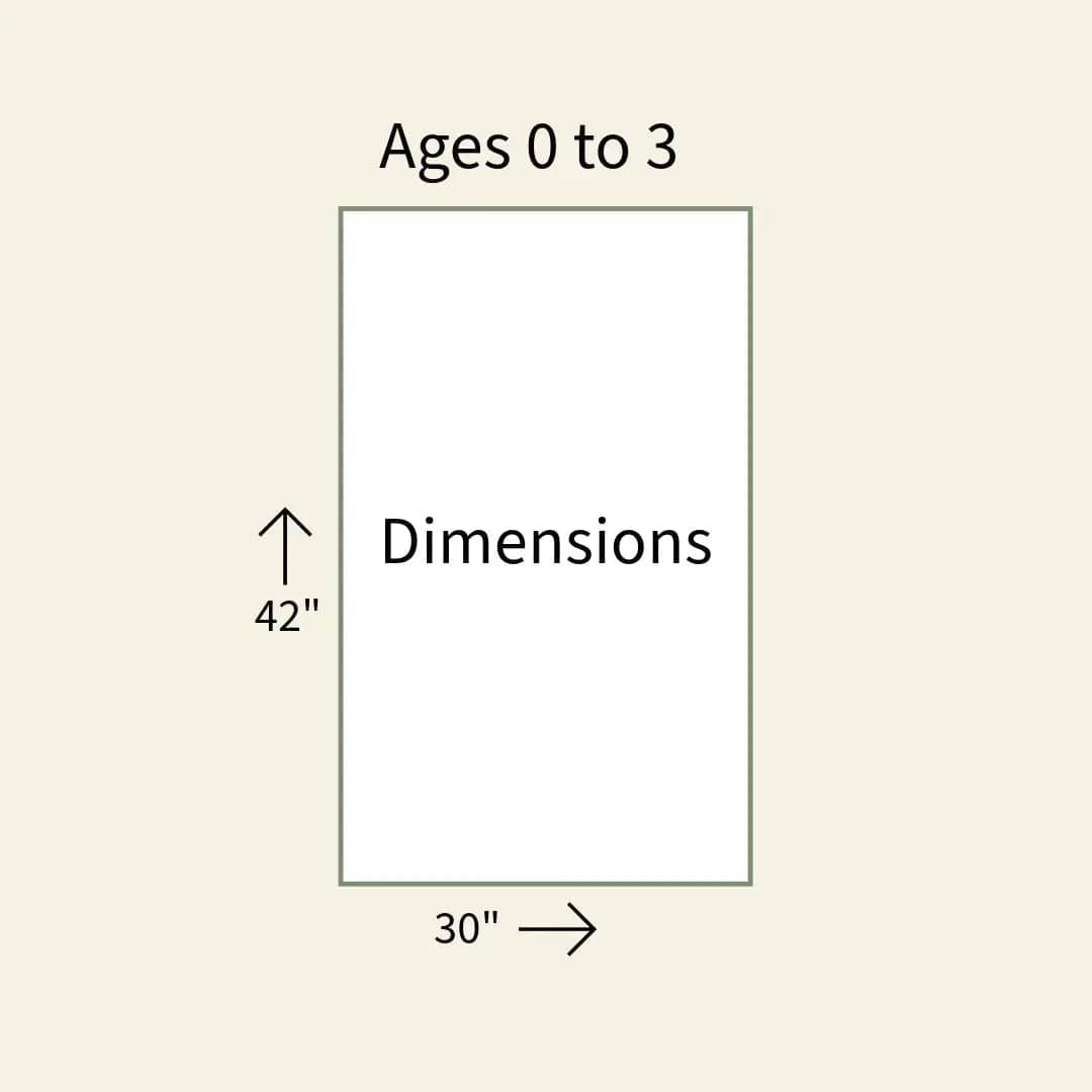 The Baby Blanket Store Crib Blanket 30" x 42" One Size Strawberry 3D | Organic Cotton Jacquard Knit Baby Blanket