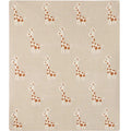 The Baby Blanket Store Crib Blanket 30"x 42" Giraffe | Organic Cotton Jacquard Knit Baby Blanket
