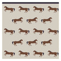 The Baby Blanket Store Crib Blanket 30"x 42" Horse | Organic Cotton Jacquard Sweater Knit Baby Blanket
