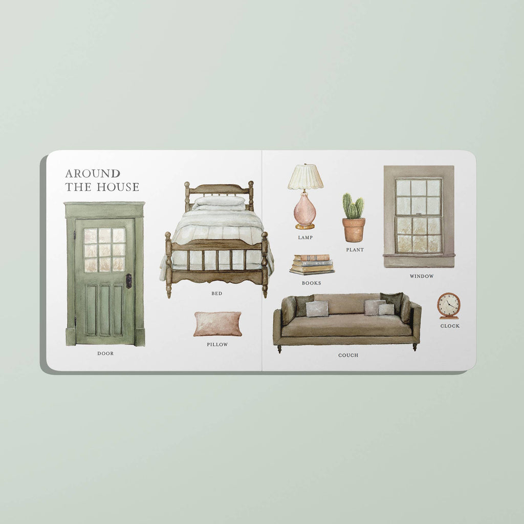 Paige Tate & Co. Our Big Book of First Words (Board Book)