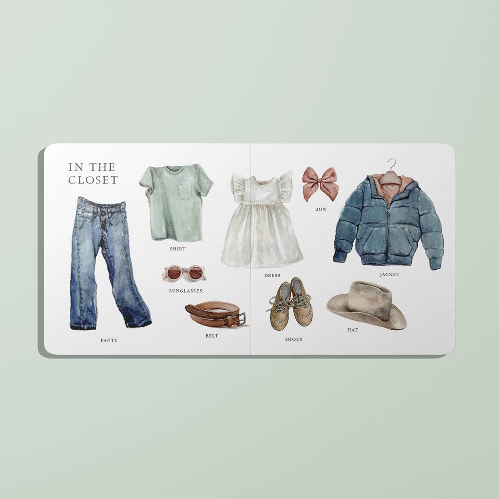 Paige Tate & Co. Our Big Book of First Words (Board Book)