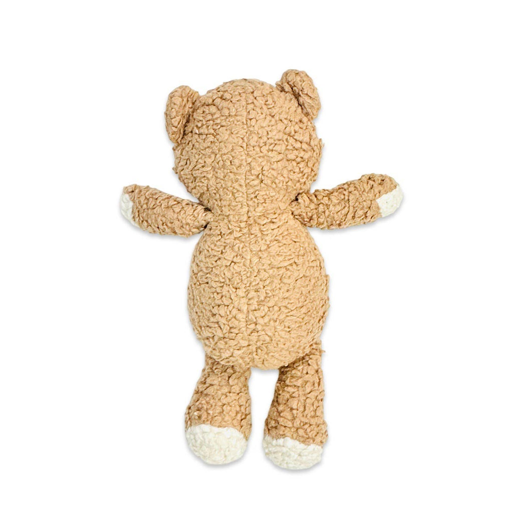 Viverano Organics One Size / Toffee Brown Peanut Lil Bear SHERPA Knit Stuffed Soft Toy (Organic)