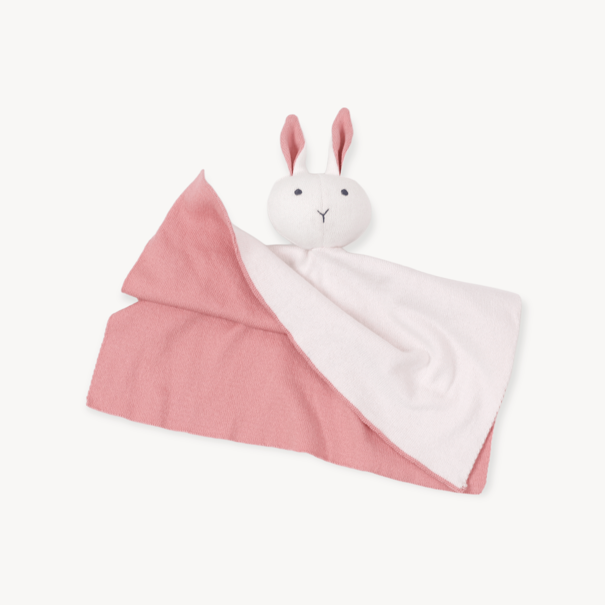 The Baby Blanket Store Security Blankets Pink Bunny | Organic Cotton Baby Lovey Security Blanket