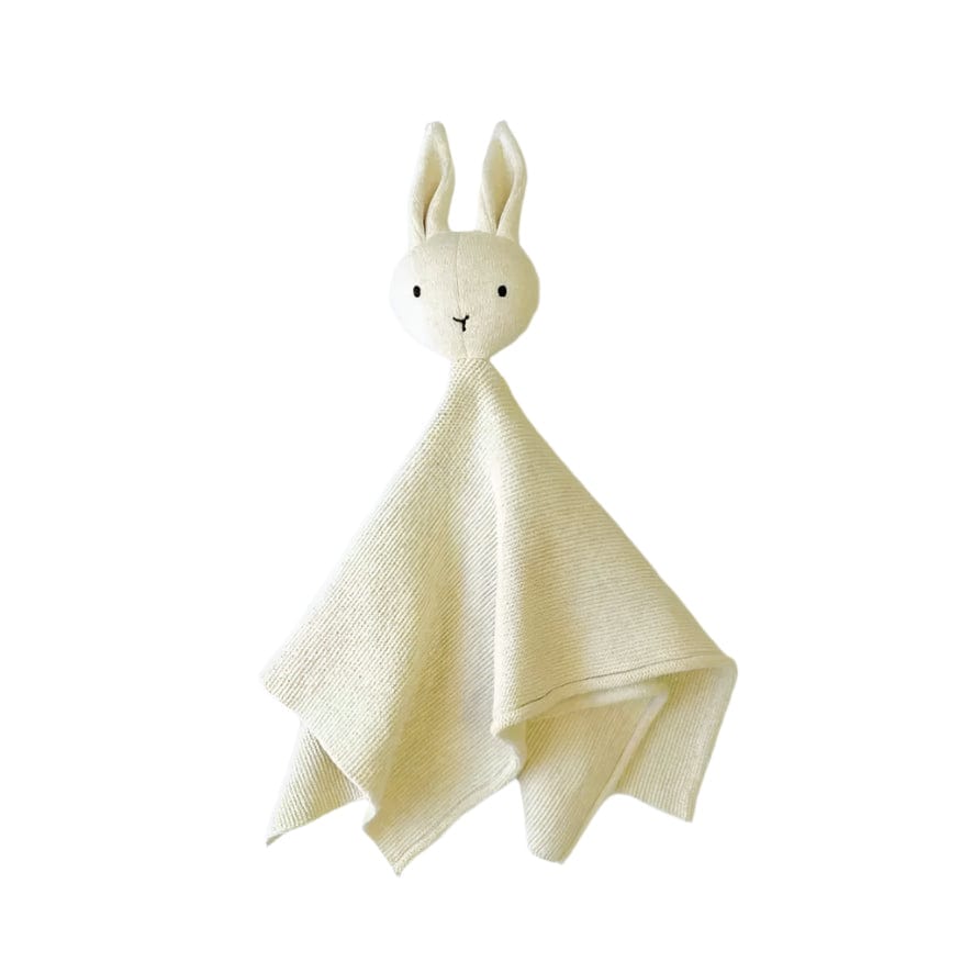 The Baby Blanket Store Security Blankets Natural Heather Bunny | Organic Cotton Baby Lovey Security Blanket