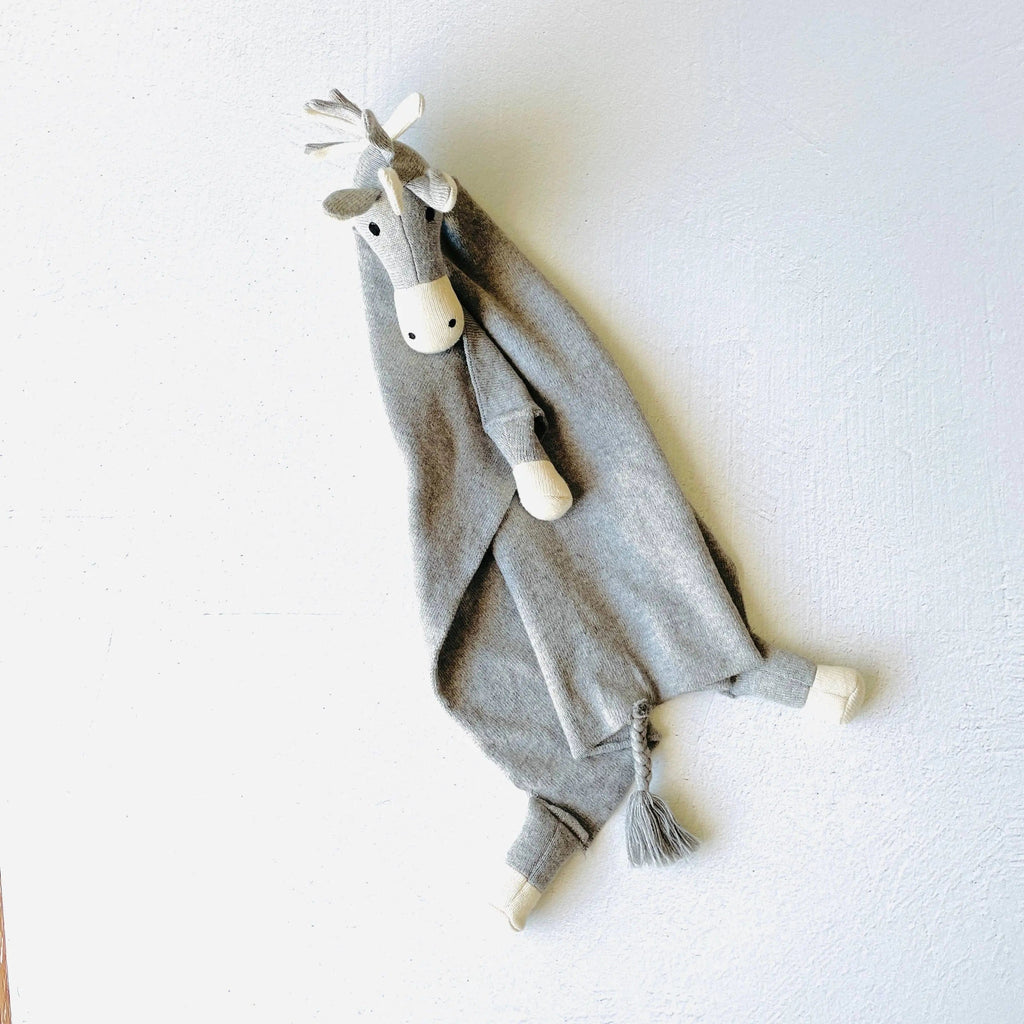 The Baby Blanket Store Security Blankets Horse | Organic Cotton Baby Lovey Security Blanket
