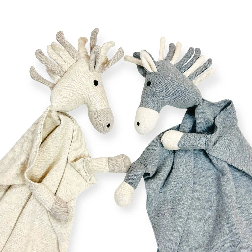 The Baby Blanket Store Security Blankets Horse | Organic Cotton Baby Lovey Security Blanket