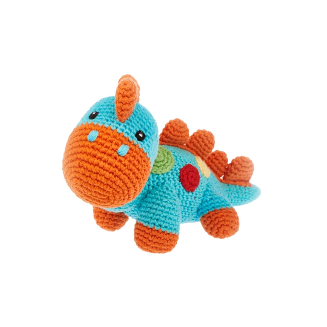 Stegosaurus Plush Dino - Turquoise - Stuffed Animal - Stuffed Animal - The Baby Blanket Store - at The Baby Blanket Store. (, )