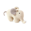 The Baby Blanket Store Stuffed Animal Natural Heather / One Size Elephant | Handmade Organic Cotton Knit Stuffed Animal