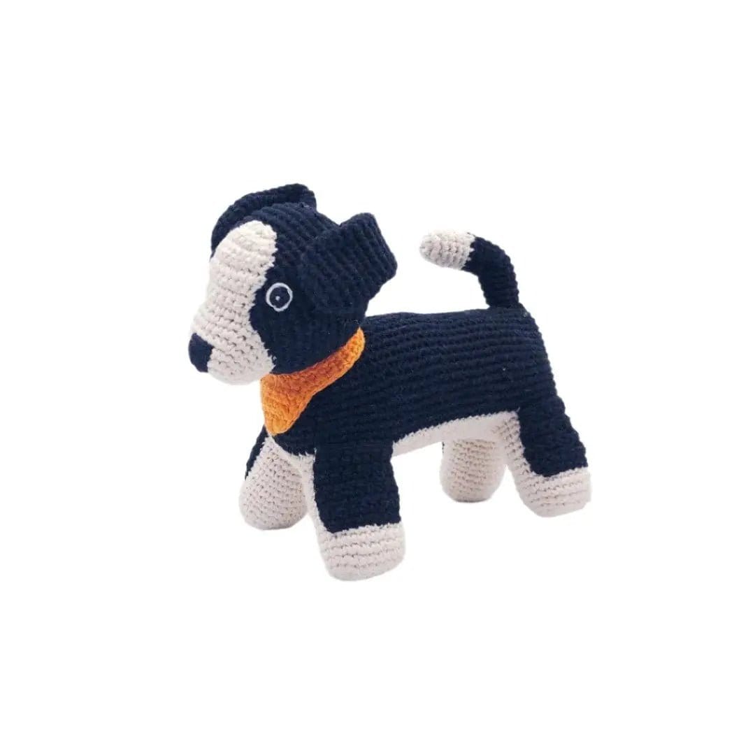 The Baby Blanket Store Stuffed Animal Sheep Dog | Handmade Organic Cotton Stuffed Animal
